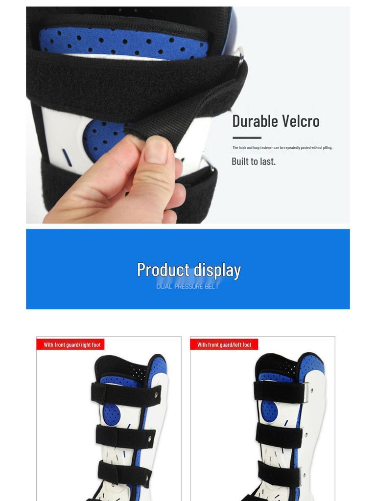 Ankle Brace for Fracture, Sprain, and Foot Drop Rehabilitation