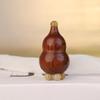 Purple Sandalwood Red Rose Gua Sha Stick: Compact Chubby Gourd Eye Massager with Small Lotus Head for Facial Massage.