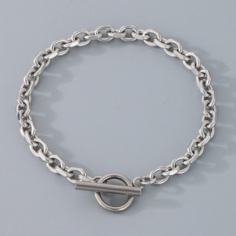 Feito à Mão Diy Fivela Japonesa Fivela Lagosta Guarnição Pulseira Corrente O Fivela Ot Aço Inoxidável Colar Masculino E Feminino