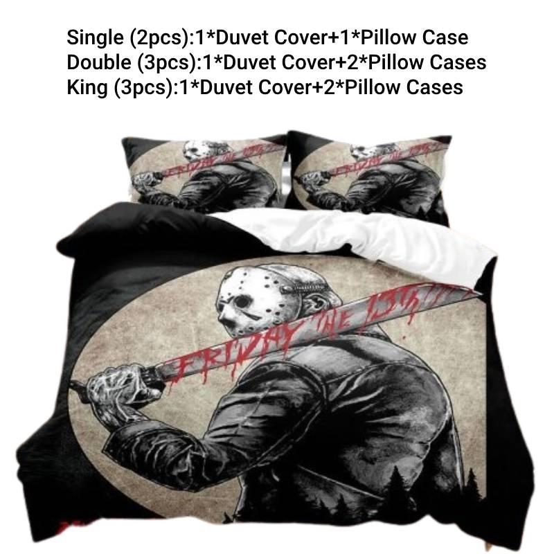 

Terrifying Character Series Wish Foreign Trade Bedding Set Style A,Single