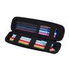 Pen Pencil PPT Pointer Holder Makeup Brush Bag EVA Hard Shell Case Stationery Pouch Box Black