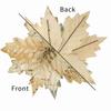 Glitter Flower Decor Simulated Xmas Tree Flower for Holiday Party Height 25cm Diameter 20cm