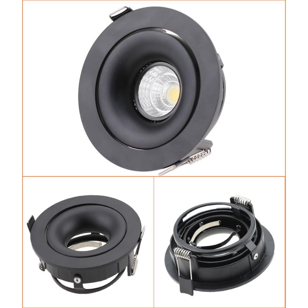 Joyinled 1/5/10 GU10 MR16 LED Spotlight Adjustable Recessed Downlight Ceiling Light for Home Room Decoration Lighting Fixture