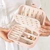 Jewelry Box Jewelry Organizer Portable Travel Jewellery Case Locket Necklace Lipstick Earring Ring Holder for Woman Accessories