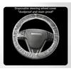 Disposable Steering Wheel Covers 100PCS PE Plastic Clear Protectors With Stretch Elastic For Scratch Prevention Universal Fit Car Interior