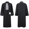 Medieval Lawyer Costume With Polyester Coat For Halloween Cosplay Role Play