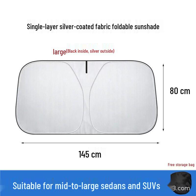Static Adsorption Car Window Sunshade Curtain for Privacy and Sun Protection