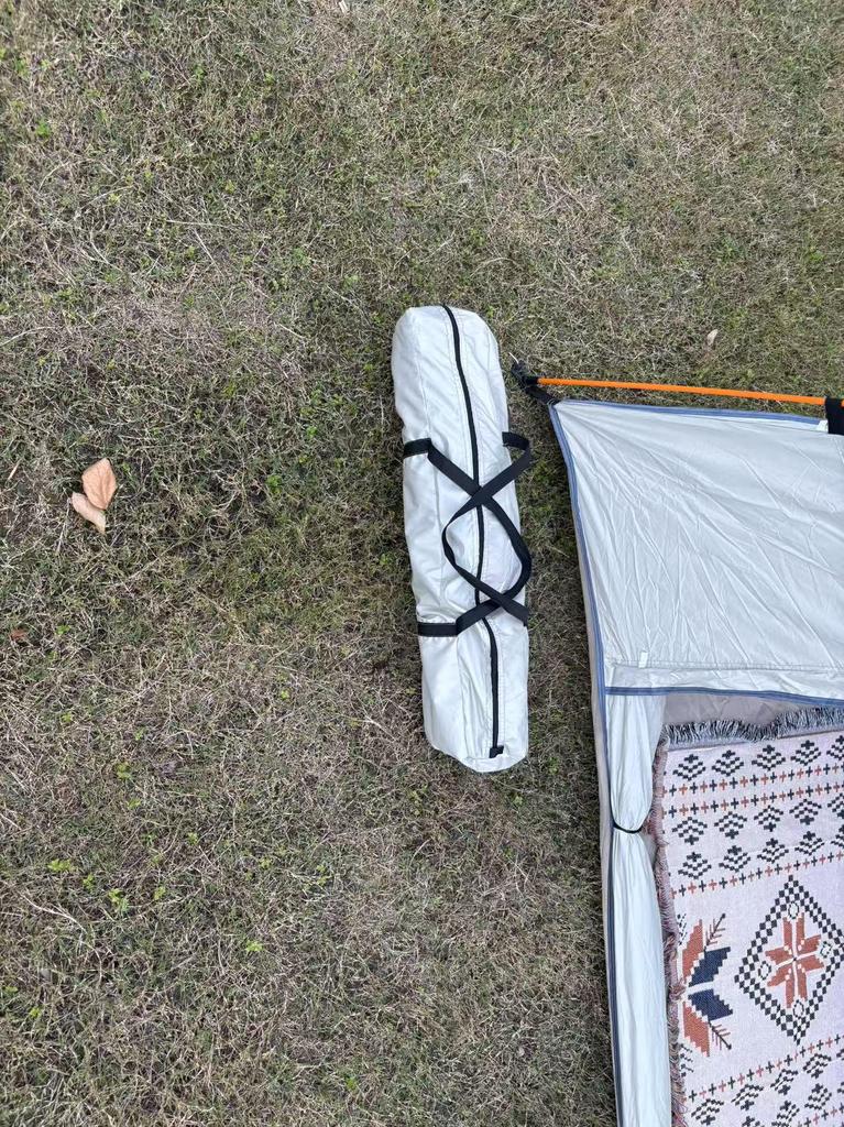 Mongolian Yurt Outdoor Tent: Automatic Setup, Sun/Rain/Insect Protection, Fits 3-4 People