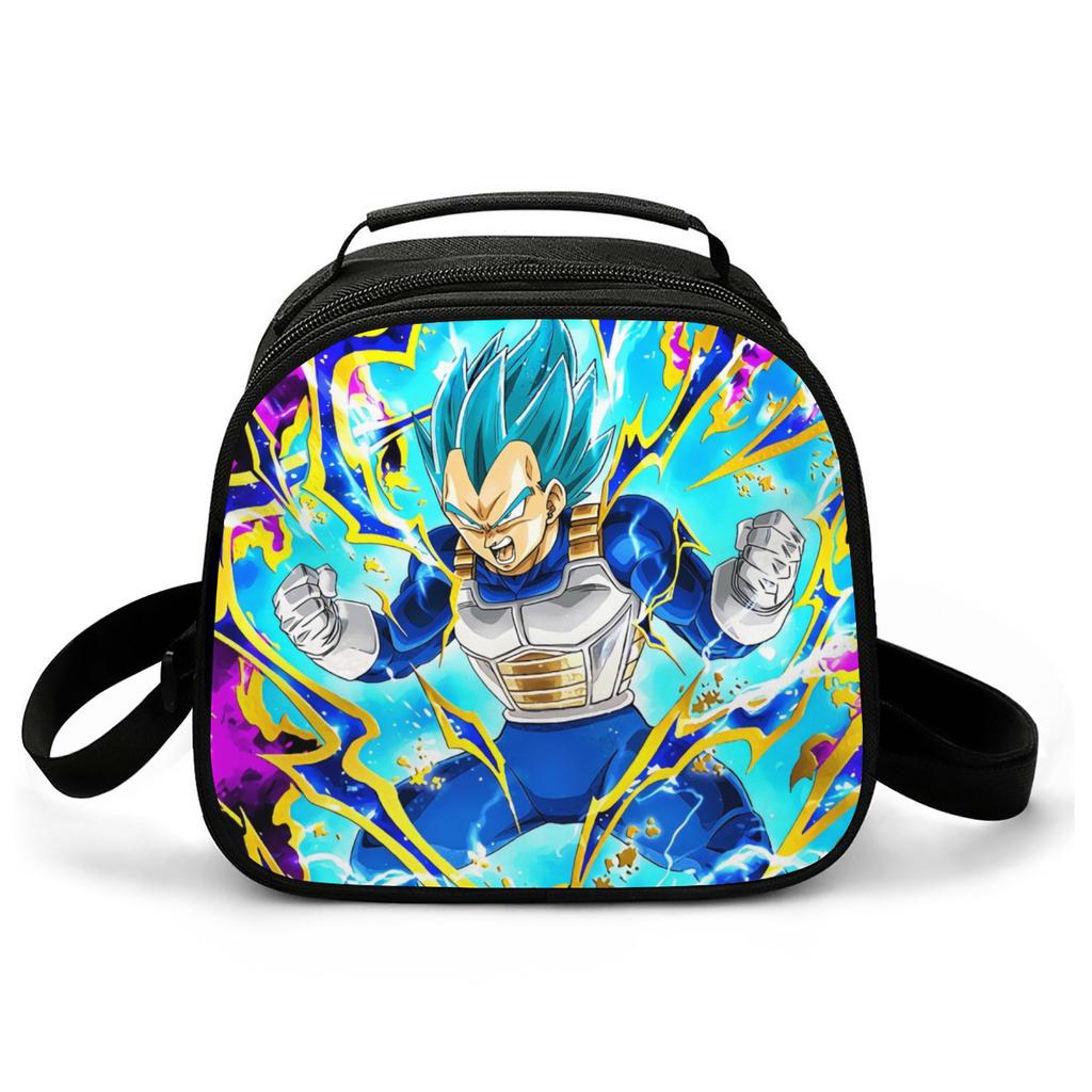 Picnic Bag Children'S Fully Printed Lunch Bag Cartoon Animation Wukong Lunch Box Bag Wear-Resistant Thermal Insulation Bag