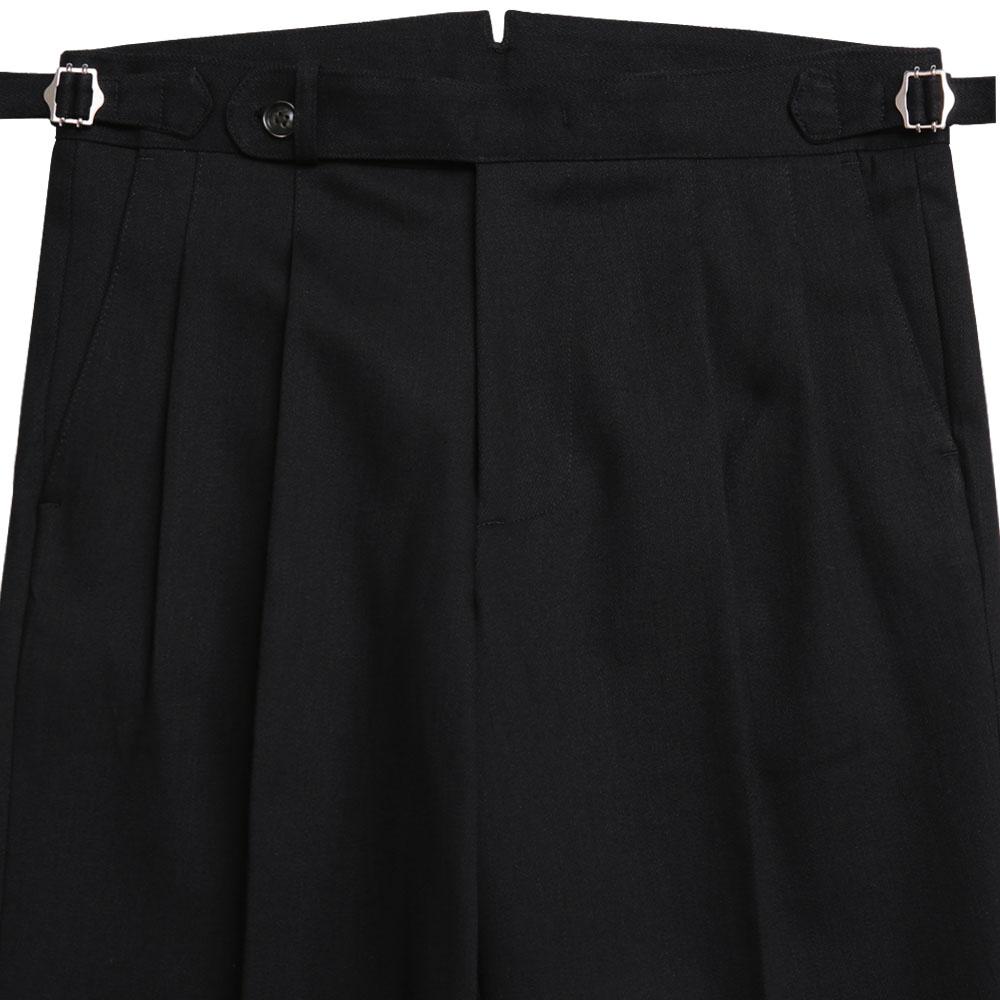 Solti Deep Black Reve Denim Trousers (Black)