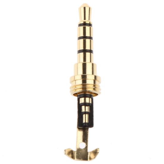 4Pcs DIY 3.5mm Jack Male Headphone Plug Converter Adapter Replacement Parts