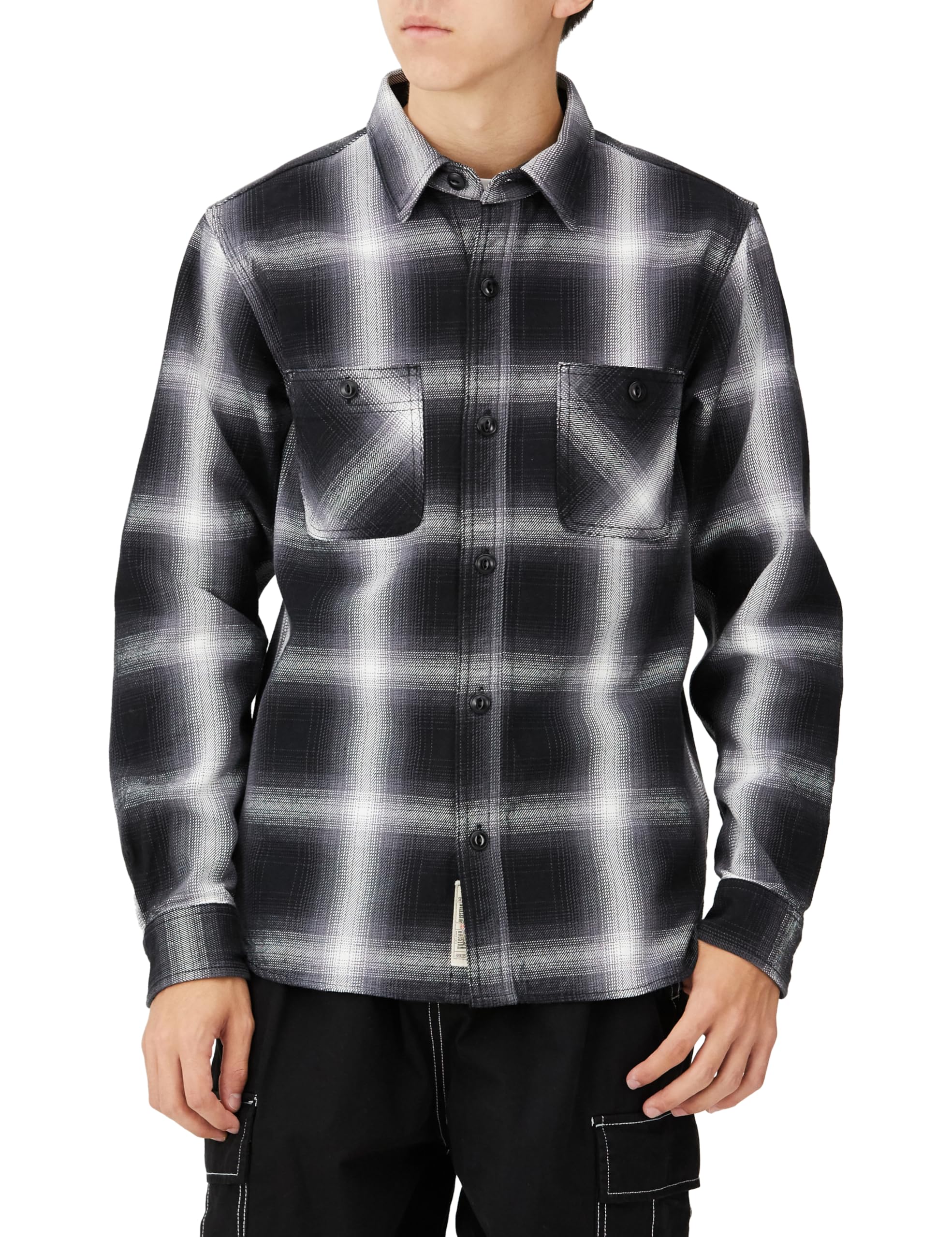 

OMBRE CHECK VIYELLA SHIRT [Houston] чёрный