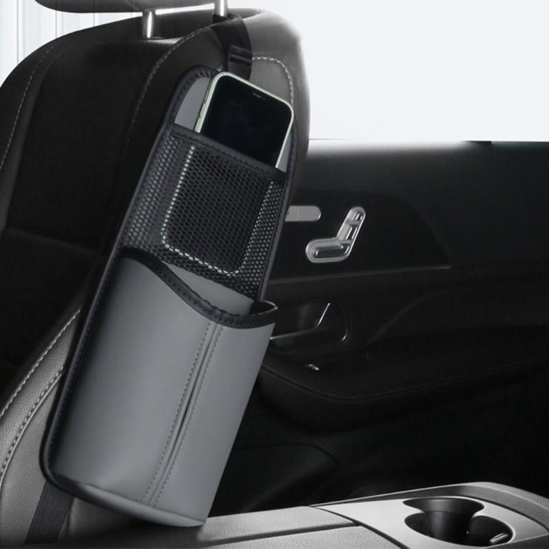 Praktická boční taška na sedadlo do auta Síťované organizéry Kapsa s více možnostmi úložného prostoru Vhodné pro každodenní použití ve vozidlech