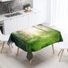 Forest Trees Printed Rectangular Tablecloth Outdoor Camping  Stain Resistant Waterproof Kitchen Table Home Decor