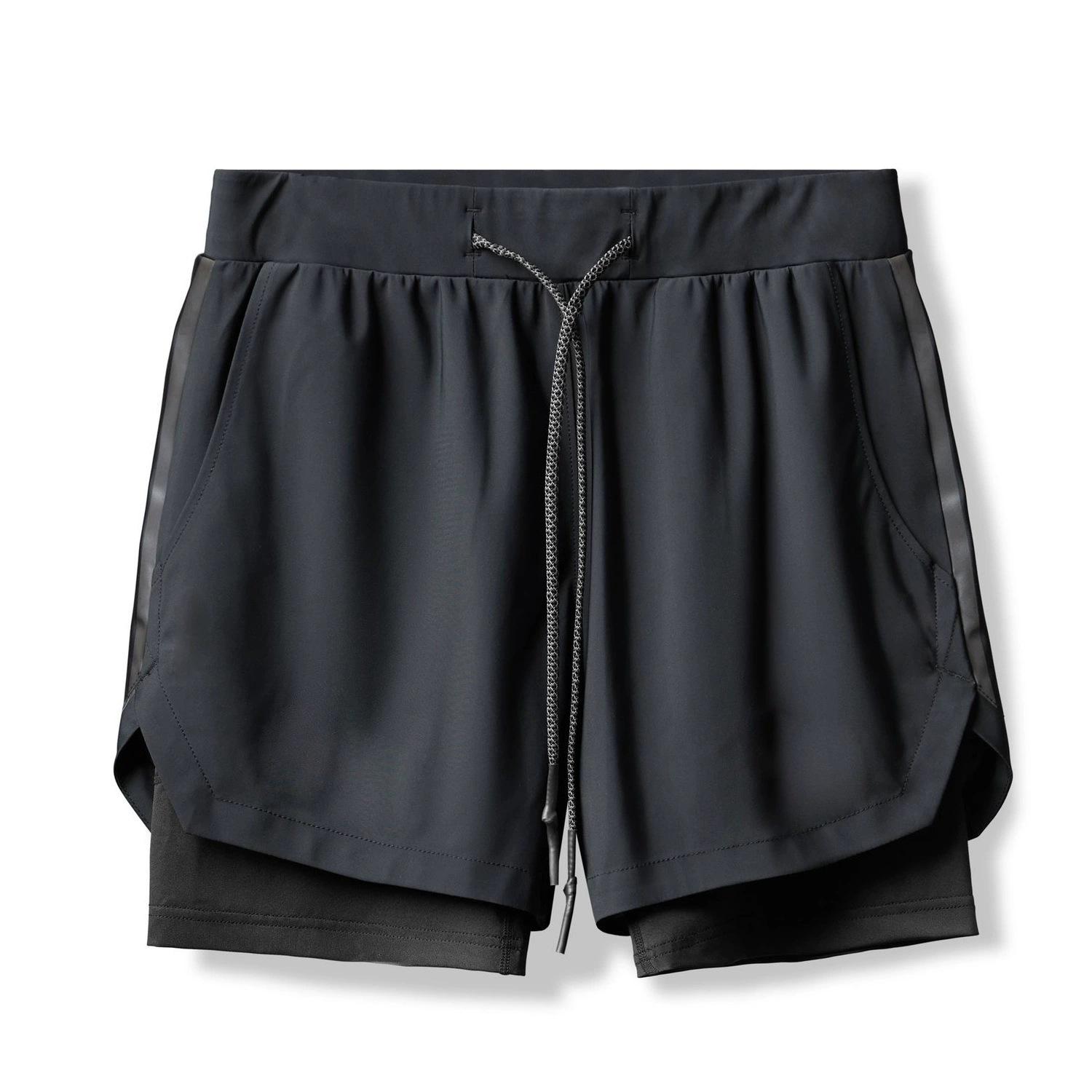 GYMSHARK Men s Quick-Dry Double-Layer Running Shorts 2XL