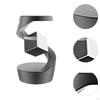 Defying Gravity Desk Toy Fidget for Keeping Focus Boys Girls Kids Teens Black Silver