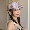 Korean Style Plaid Berets Y2k Painter Hat Vintage Newsboy Caps  Outdoor