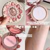 Flower Knows Erdbeer-Cupid-Serie Puderpact Matt Ölkontrolle Concealer Langanhaltender Makelloser Hautton 2 Arten Puderquaste Enthalten, 1 Stück, 01#