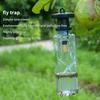 1/2/3/4Pcs Black Fruit Killer Plastic Drosophila Trap Fly Catcher Pest Insect Control For Home Farm Orchard And Vegetable