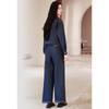 Women's Fashion Denim Set with Wide-Leg Pants