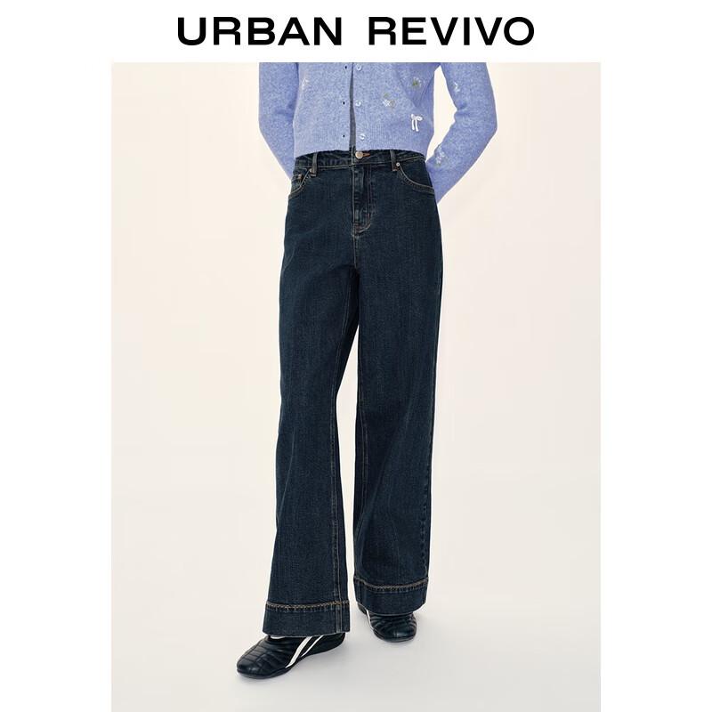 

UR Women s Casual Retro Straight Leg Denim Jeans 28