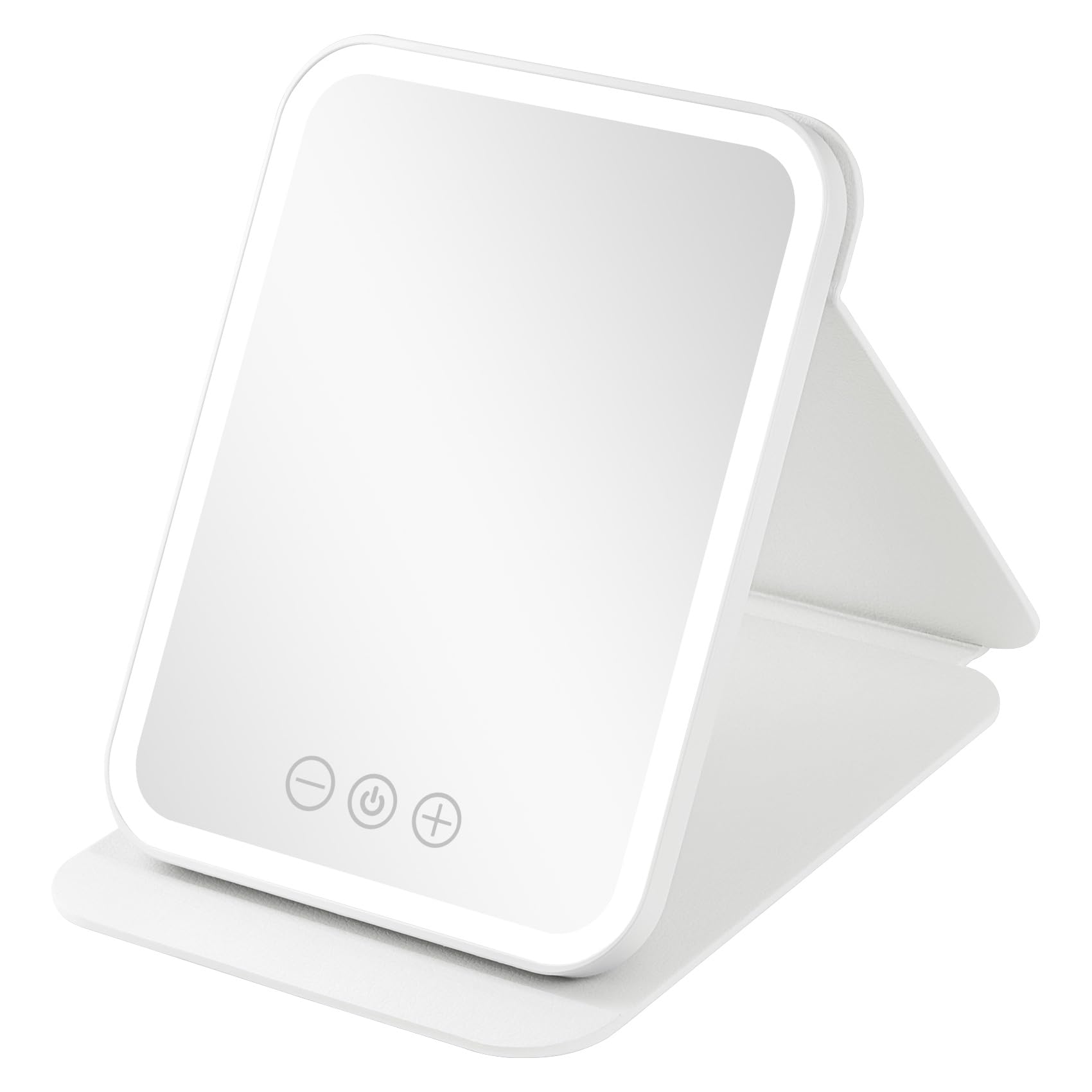 

Подставка для макияжа актрисы Keilend, 3-цветная, регулируемая, USB, светодиодная, складная, легко подходящая для белого зеркала, зеркала, зеркала, зеркала, чёрный