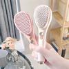 Self Cleaning Hair Brush for Women,Retractable Hairbrush Easy Clean,Anti Static Massage Brush,Rotary Telescopic Structure