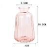 Northern Europe Mini Simple Stained Glass Vase Home Decoration Ornament Aromatherapy Bottle Hydroponic Flower Arrangement Vase