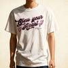 Megan Moroney Merch Bless Your Heart Tee Shirt White Cotton