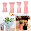 DIY Flower Packaging Liner Plastic Wrap Flower Base Bouquet Wrapping for Flowers Store Party Shop