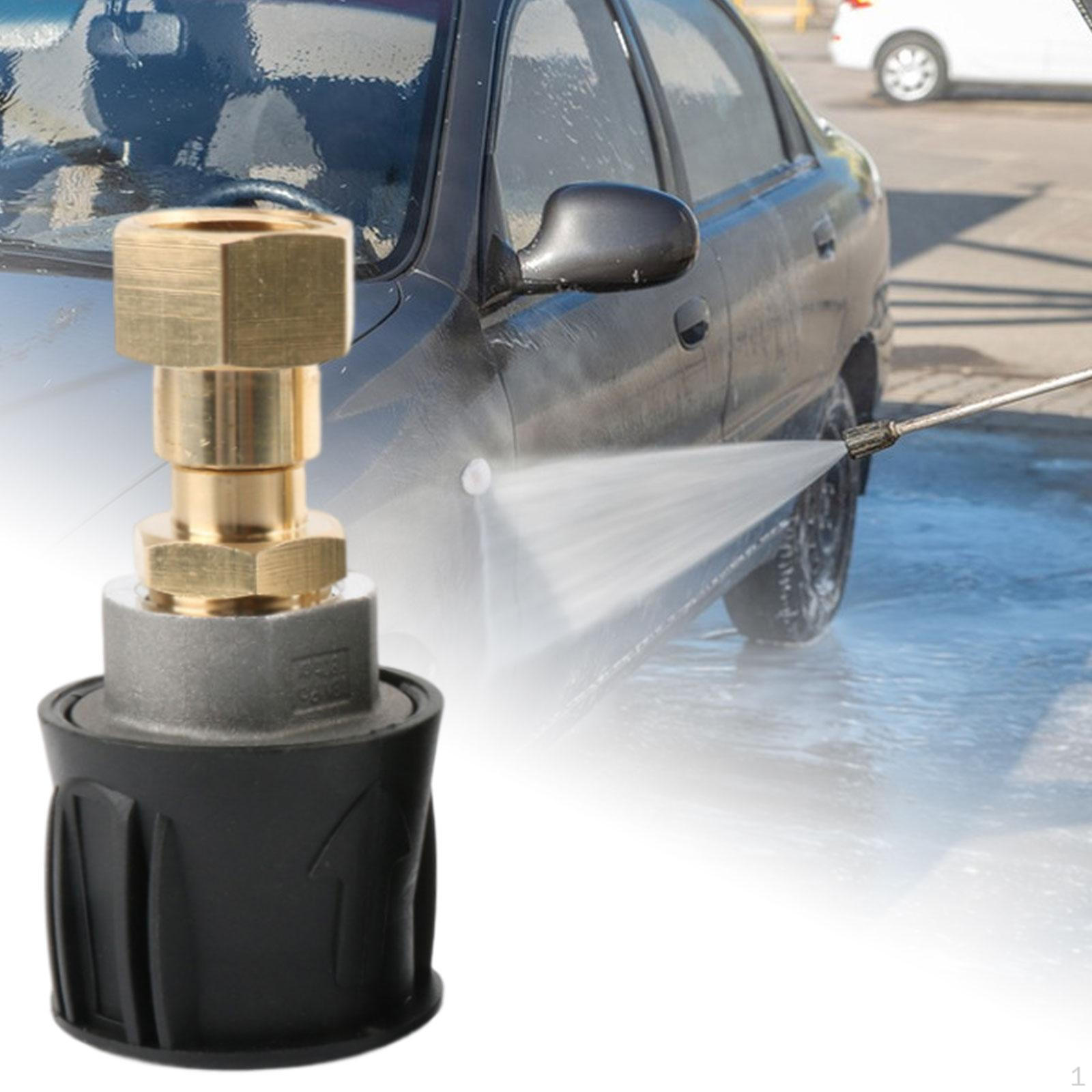 

High Pressure Washer Adapter 360° Rotation M22*1.5mm Hose Convert for K Series Aluminium Alloy