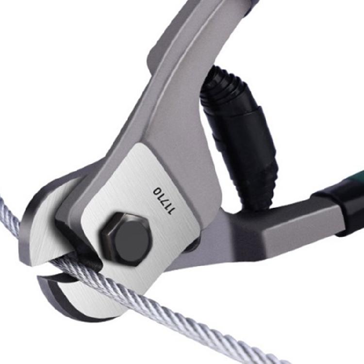 8Inch Cable Cutter, Ergonomic Handle Wire Cable Cutter, Professional Steel Cable Cutter, Easy to Use Wire Rope Cutter