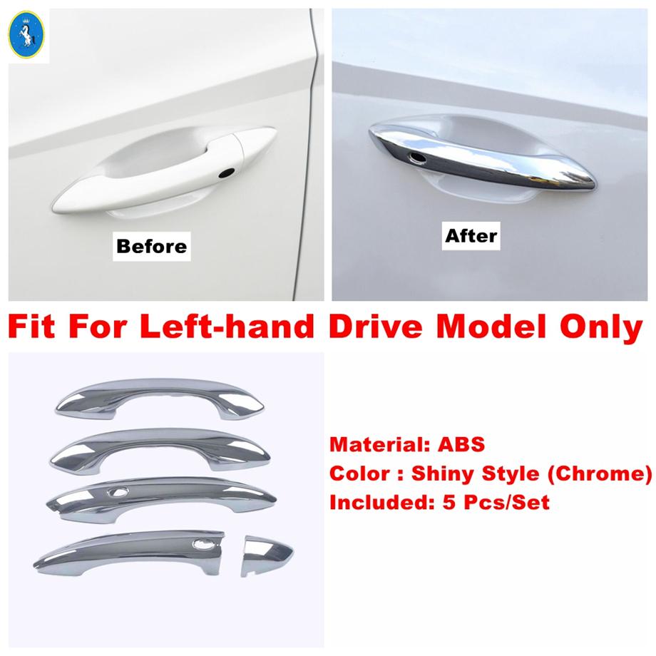 Хром / Карбон Декоративная Накладка Ручки Дверной Ручки Автомобиля ABS Аксессуары Отделка Для Hyundai Tucson NX4 - 2025 Chrome