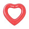 Inflatable Sequin Heart Swimming Ring