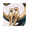 Light Luxury Ceramic Apple for Love Bird Ornament Wine Cabinet TV Cabinet Home Decorations