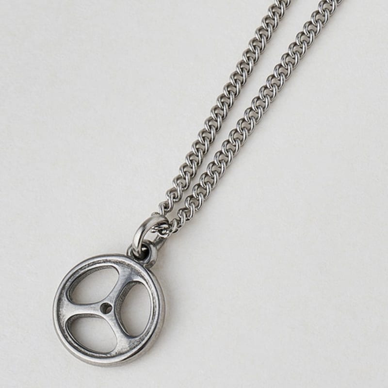 BICYCLE TROPHY Bicycle Aerowheel Necklace 01 (all surgical steel)