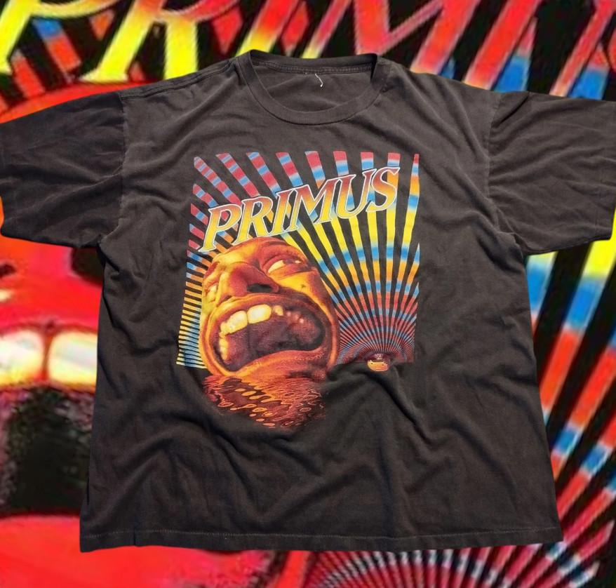 RARE Primus Band Tee Cotton Unisex Shirt EG394