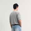 Suxie Men's H-Type Loose Fit Round Neck Short Sleeve T-Shirt