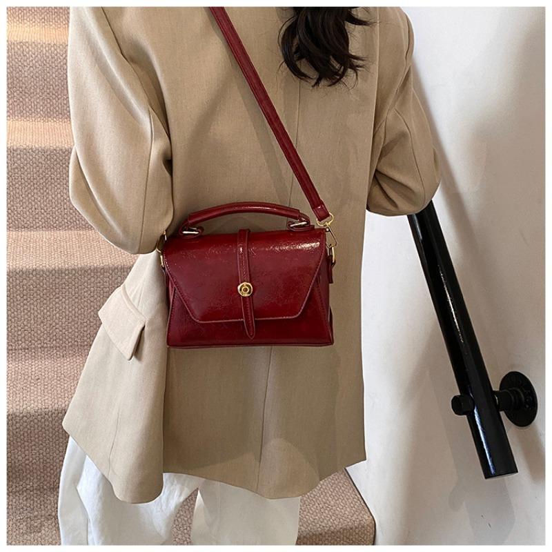 Fashion handbag bag women's new temperament shoulder bag retro messenger bag