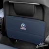 DJSA5 Car Seat Back Anti Kick Pad Prevent Dirt Protect Leather Cover For BMW 50th Anniversary 3 5 7 Series E83 F16 E70 Auto Accessory