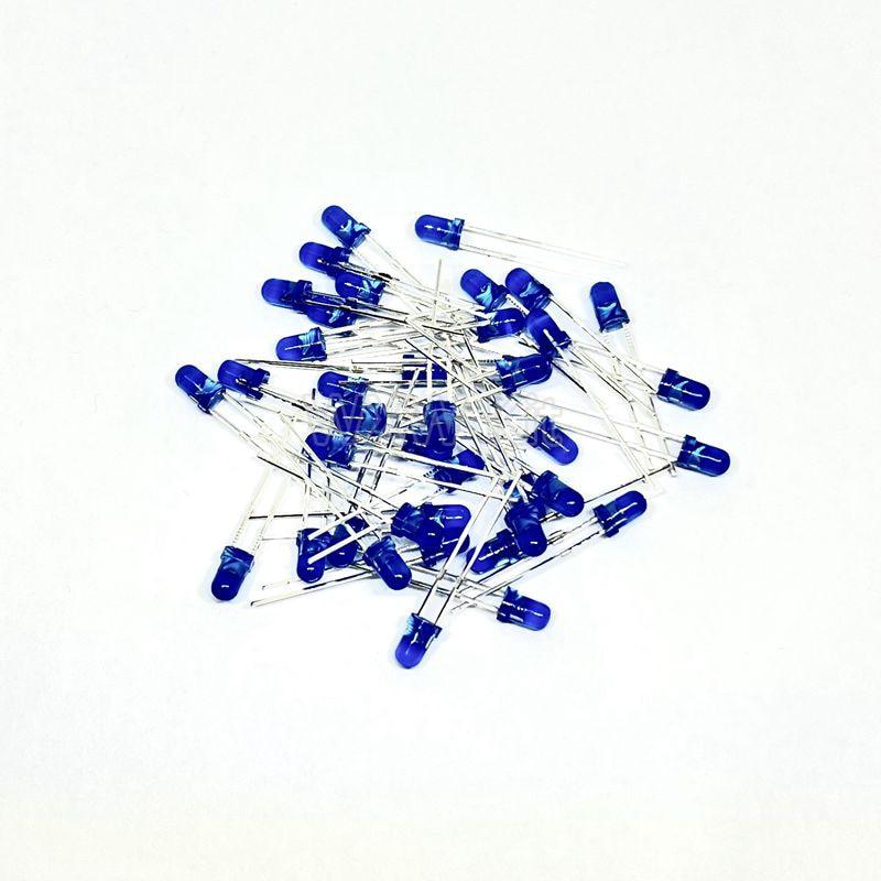 100PCS/LOT 3mm 5mm LED Diode  White Green Red Blue Yellow DIP F3 F5 Leds Light Emitting Diodes Electronic