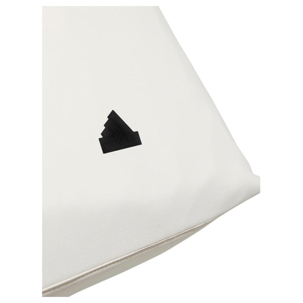 New Adidas Polyamide Tote Bag, Shopping Bag, Shoulder Bag, Crossbody Bag, Handbag Unisex White JN6579