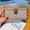 Genuine Leather Women Wallets Fashion Brand Design Long Purse Triumphal Arch Clutch Bag Calfskin Billfold Card Holders