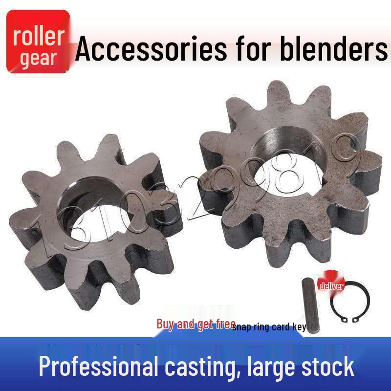 Koło zębate żeliwne 10/11 zębów do betoniarki z małym bębnem