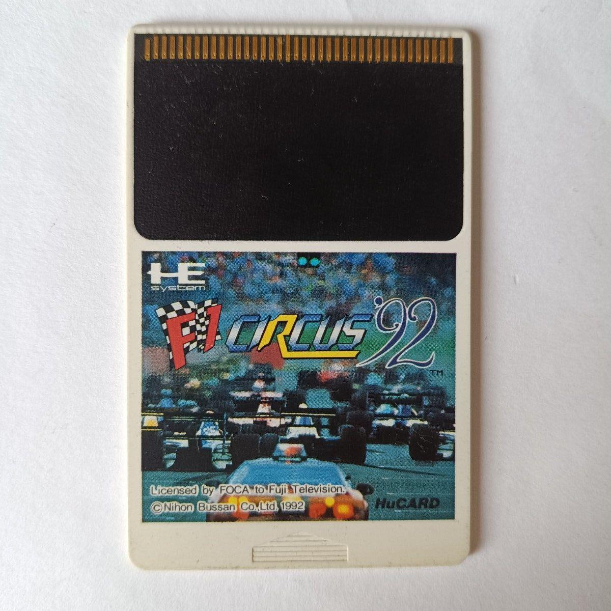 Used Engine Software F1 Circus 92 Hu Card Only