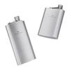 Boundless Voyage Titanium Skillet Hip Flask Funnel 200ml Lightweight Stylish Whiskey Portable Bottle Carrying Alcohol Fuel Water Solo Camping Barbecue