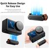Aluminium Magnetic Quick Release Mount for Action 4/3 Protective Frame Case Aluminium Adapter for Action Camera Accessories