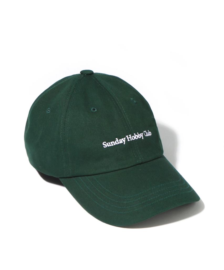 SUNDAY HOBBY CLUB 22Ss Signature Logo Curve Cap - Forest