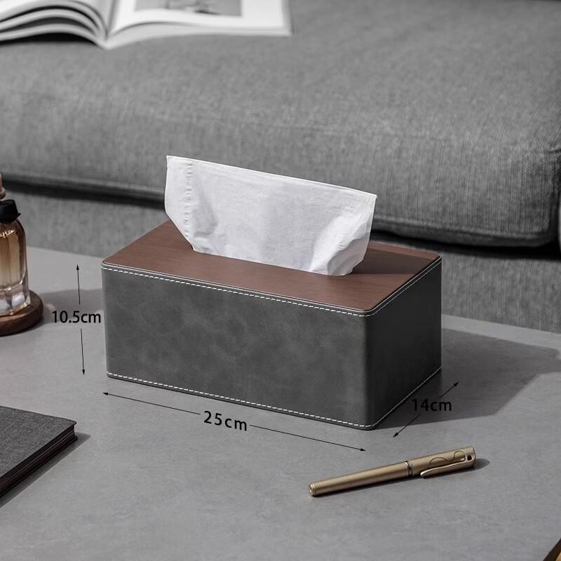 Leather Tissue Box