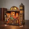 Miniature Room Scene Layered Wood DIY Wooden Model Toy Illuminated 3D house
